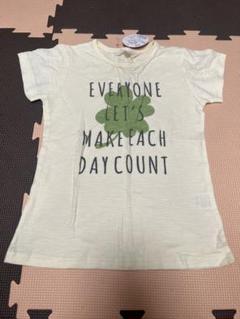 新品タグ付⭐︎クローバー　ロゴ　半袖Tシャツ　130cmのサムネイル