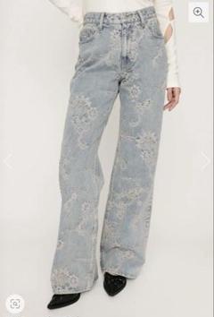 SLY L／W JQ DENIM STRAIGHT パンツ