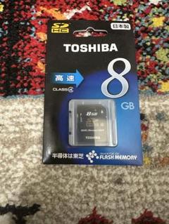 TOSHIBA 8GB CLASS 4 メモリーカード