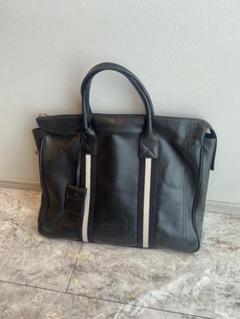⭐️極美品⭐️BALLY 2way トートバッグ　ビジネスバッグ　ストライプ　黒 2810277669996_2.jpg