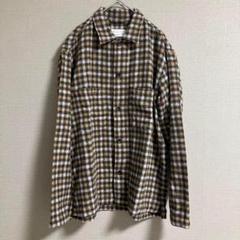 【ciaopanictypy】シャツ　チェック　長袖　シンプル　オシャレ　総柄