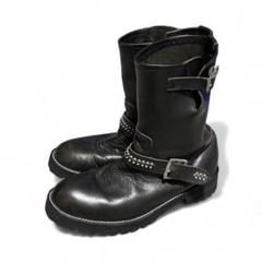 靴 rusty gold engineer boots vibram Y2K 00s rusty gold engineer boots vibram Y2K 00s