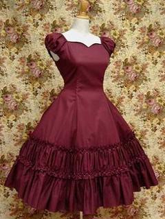 美品☆MaryMagdalene　エグランティーヌワンピース　ロココブーケ柄 美品☆MaryMagdaleneエグランティーヌワンピースロココブーケ柄