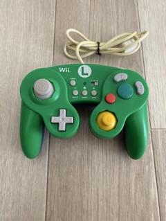 Wii / wiiU 対応　クラシックコントローラー　ルイージ　緑