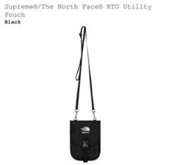 SUPREME THE NORTH FACE RTG POUCH BLACK