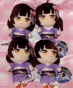 バンドやろうぜ ぬいぐるみマスコット セット 商品検索｜株式会社フクヤ│プライズ・アニメ・雑貨