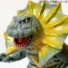 ジラース　ブルマーク　当時品 ソフビ/ブルマァク BULLMARK/ウルトラマン/ジラース/ブルー