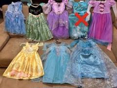 ディズニープリンセス　夢のドレスセット100〜110 エルサ　ベル　アナ