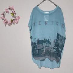 mi via loca ミヴィアロカ　シアーTシャツ　リネン　　デザイン　個性