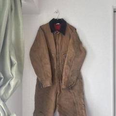 80s Carhartt ブラウン カバーオール