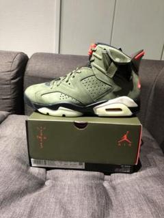 25.5 エアジョーダン6 x Travis Scott AJ6 TS