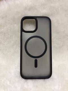 iPhone 15 ケース 用 ケース 半透明 マグネット搭載 ワイヤレス充電