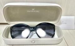 [美品] Swarovski スワロフスキー　サングラス　青