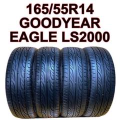 3411】21年 165/55R14 エコファイン 12フィルダー鉄ホイール