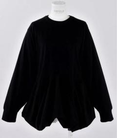 エンフォルド SQUARE PEPLUM LONG-SLEEVES ENFOLD(エンフォルド) SQUARE PEPLUM LONG-SLEEVES T-SHIRT