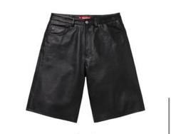 80s 90s ヨーロッパ レザーショーツ ショートパンツ BAGGY D161 レザーショートパンツ|ems excite | RETRO GIRL ONLINE STORE