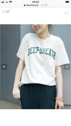 Deuxieme classe SKIN/スキンDEEP BREATH Tシャツ
