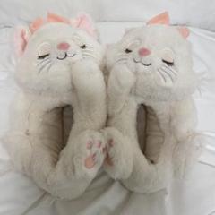 おしゃれキャット マリーちゃん スリッパ ルームシューズ ディズニー 値下げ中