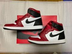 NIKE AJ1 サテンレッド