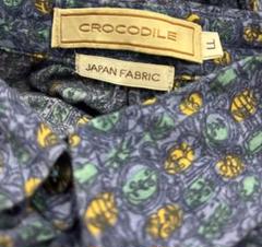 CROCODILE 七分袖ブラウスJAPAN FABRIC