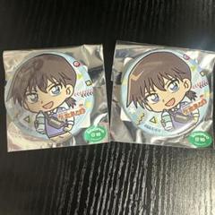 名探偵コナン コナンランド オリジナル缶バッジ 沖田総司 2枚