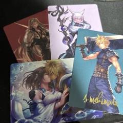 MTGイラストカード威名のソルジャー、セフィロス 元ソルジャー、クラウド