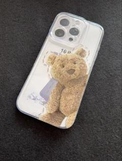 ■新品■ iPhone16pro TPU ケース クマ柄