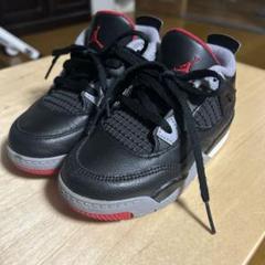 エアジョーダン　NIKE 黒赤　キッズシューズ　15センチ