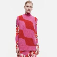 marimekko】Pioneeri Unikko コットン ニット ベスト/ 各色