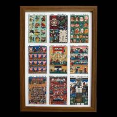錦絵.浮世絵2セット 復刻版浮世絵 (錦絵)すべて『U3-09 徳力版画 木版画 復刻版