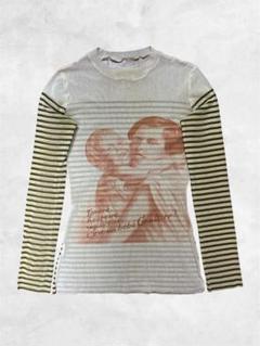 00s Jean Paul gaultier power net ボーダー