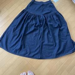 GRL デニム フレアスカート Lサイズ