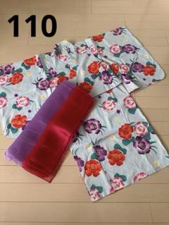 デビロック 浴衣セット 女の子 110 セパレート ワンピース