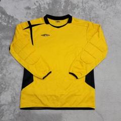 UMBRO　アンブロ　ゴールキーパー　ユニフォーム　O−XO　イエロー　日本製