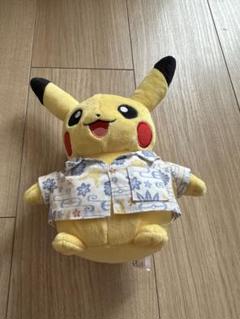 ポケットモンスター　ピカチュウ　沖縄限定　かりゆしウェア　ホワイト　L 日本製 送料無料 沖縄限定 ポケモン かりゆしウェア ピカチュウ