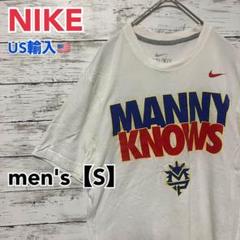 ●T139【US輸入】NIKE 半袖 Tシャツ ホワイト系 men's【S】