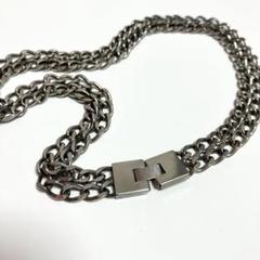 ネックレス ビンテージ 古着 アクセサリー チェーン ステンレス シルバー