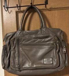 DOLCE&GABBANA ブラウンレザーバッグ