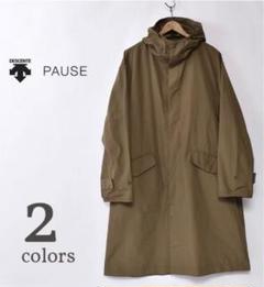 DESCENTE PAUSE デサント パッカブルコート ナイロンモッズコート DESCENTE PAUSE”HOODED OVER COAT” | well-made by MAIDENS SHOP