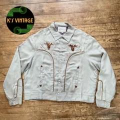 50s BUTWIN スタジャン ギャバジャン ロカビリー vintage ビンテージ ウエスタン 50s ジャケット ギャバジャン ロカビリー