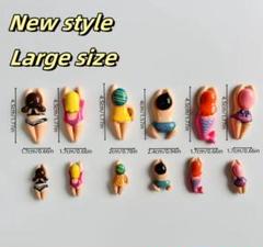 水着姿のマグネットが大きくなりました。ボーイ&ガール&マーメイド