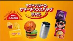 マクドナルドサマーチャンスバッグ2025