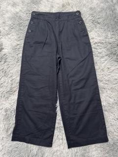 ✨極美品✨マーガレットハウエル ウール カシミヤ ワイドパンツ ガウチョパンツ MARGARET HOWELL - マーガレットハウエル ウール カシミヤ混