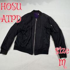 HOSU ATPD リバーシブルジャケット　ブラック　パープル　M　ホス