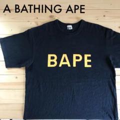 BAPE ベイプ tシャツ ネイビー
