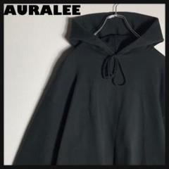 AURALEE ブラック フード付きパーカー サイズ4 フード付きパーカー パーカー レディース トップス 送料無料