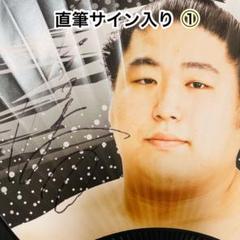 大相撲★直筆サイン入り★応援うちわ★若元春★①