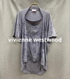 【素敵なデザイン❗️】Vivienne Westwood　変形 長袖チュニック Vivienne Westwood - ヴィヴィアン変型オーブトランプドルマン