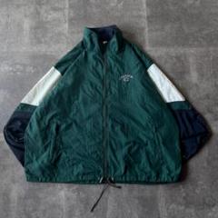 90s Champion 高配色 ナイロンジャケット 2XL グリーン A147 90s Champion 高配色 ナイロンジャケット 2XL グリーン A147