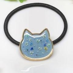 ヘアゴム レジン 猫型 no106